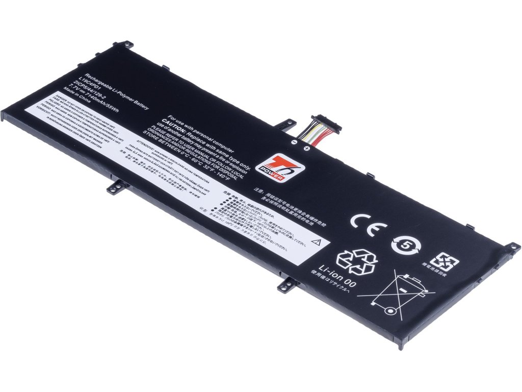 T6 Power Baterie Lenovo Yoga C640-13IML, Yoga 6-13ARE05, 7820mAh, 60Wh, 4cell, Li-poly (NBIB0238)