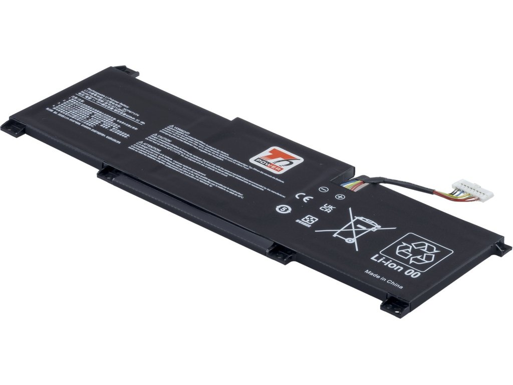T6 Power Baterie MSI BTY-M491, 4600mAh, 52,4Wh, 3cell, Li-pol, white connector (NBPR0047)