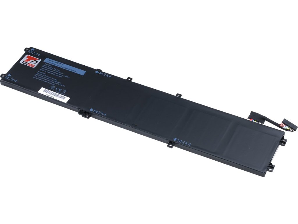T6 power baterie pro Dell Precision 15 5520, 5530, XPS 15 9560, 9570, 8500mAh, 97Wh, 6cell, Li-pol (NBDE0192)