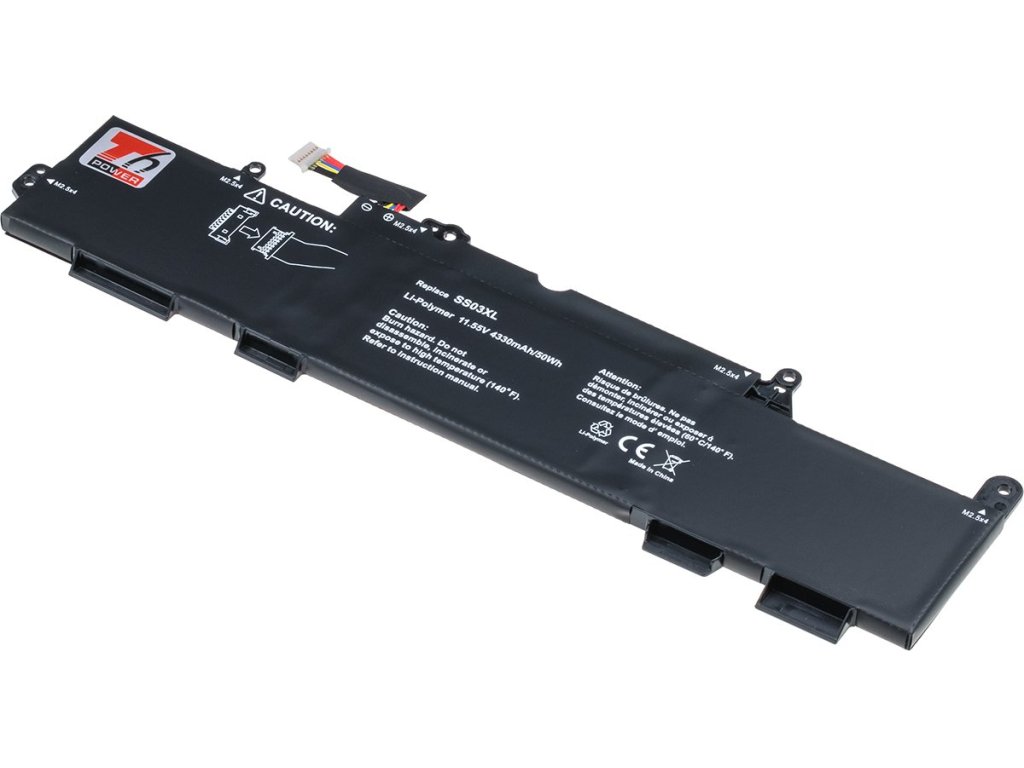 T6 POWER baterie pro HP EliteBook 745 G5, 830 G5, 840 G5, ZBook 14U G5, 4330mAh, 50Wh, 3cell, Li-pol
