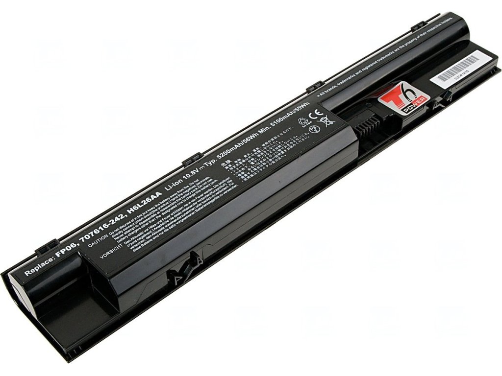 T6 POWER náhrada HP ProBook 440 G1, 445 G1, 450 G1, 455 G1, 470 G1, 470 G2
