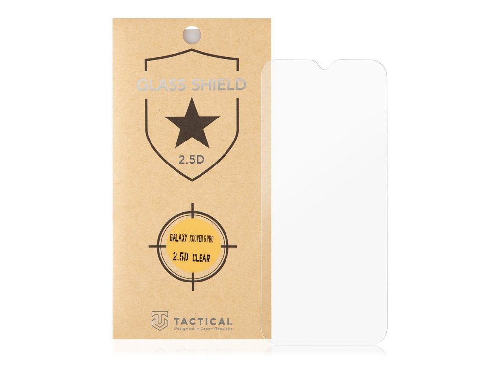 Tactical Glass Shield 2.5D sklo pro Samsung Galaxy Xcover 6 Pro Clear (8596311190346)