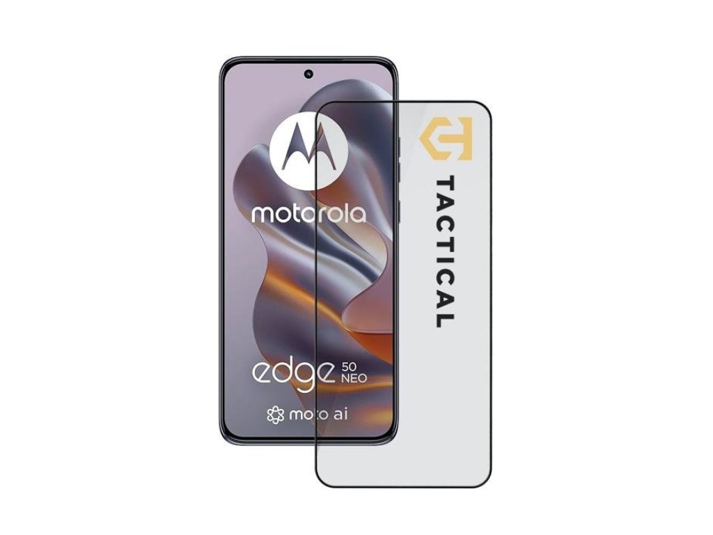 Tactical Glass Shield 5D sklo pro Motorola Edge 50 Neo Black (8596311263583)