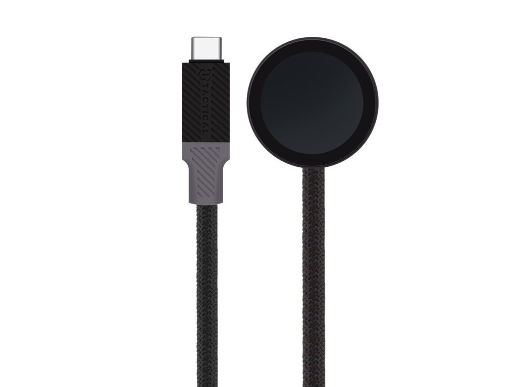 TACTICAL Recce 3:20 kabel pro Apple Watch Black/Grey (8596311246227)