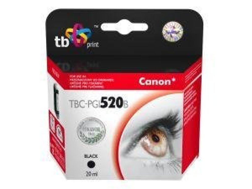 TB kompatibilní cartridge CANON,black, (PGI-520B)