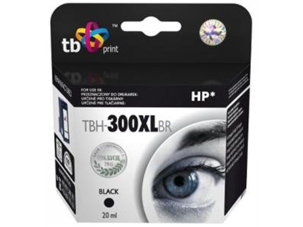 TB kompatibilní cartridge CC641EE, black, (TBH-300XLBR)