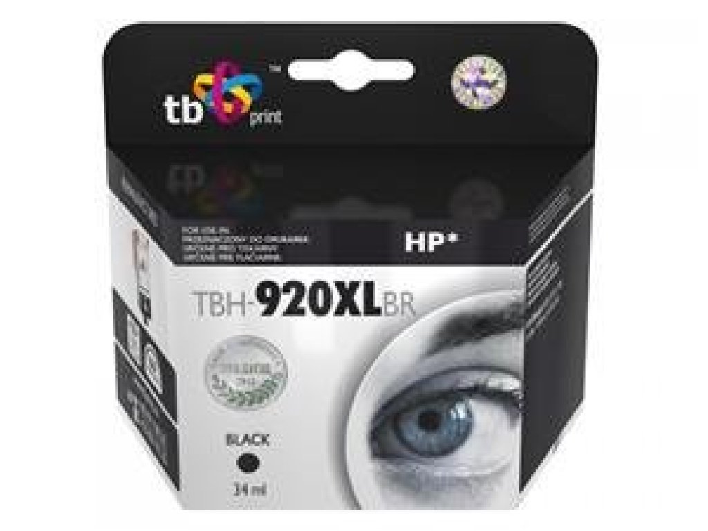 TB kompatibilní cartridge CD975AE No.920XL,black, (TBH-920XLBR)