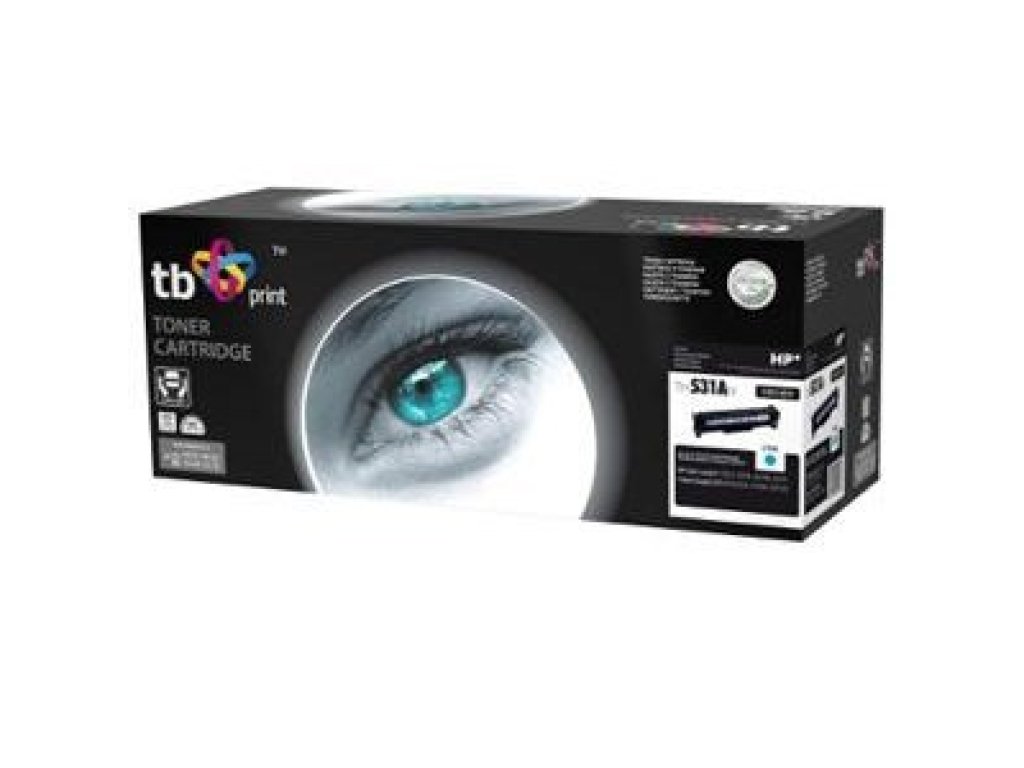 TB kompatibilní toner CC531A, cyan (TH-531AN)