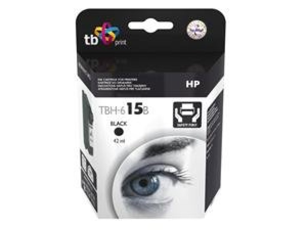 TB náhrada HP C6615DE (No.15) Black