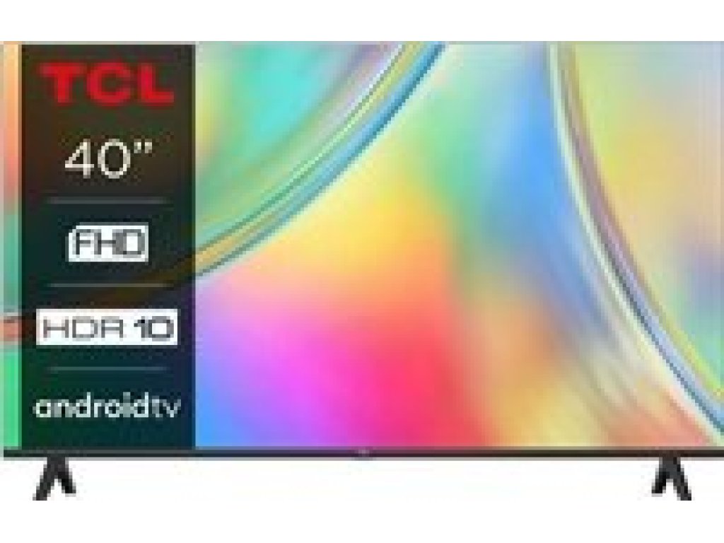 TCL televize 40'' 40S5400A TV SMART ANDROID LED - 100cm, FHD, 700 PPI, 50Hz, Direct LED, HDR10, DVB-T2, S2/C, VESA (40S5400A)
