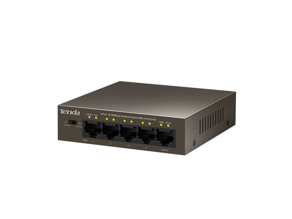 TENDA PoE AT switch (TEF1105P-4-63W)