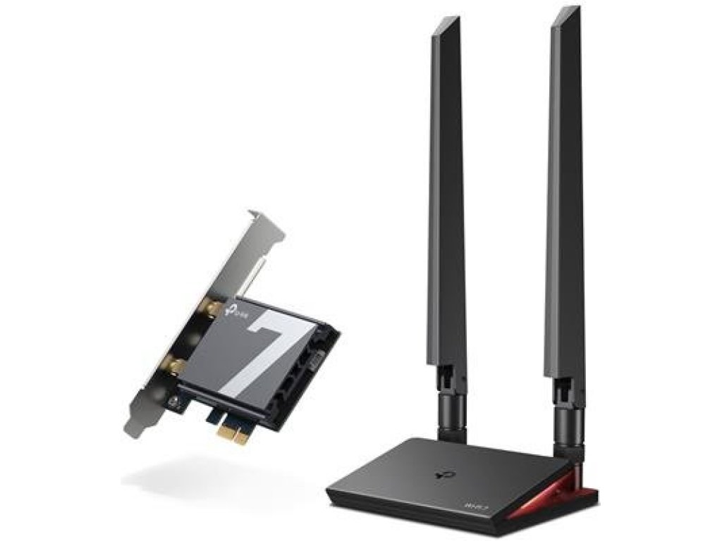 TP-LINK Archer TBE550E V1 - Síťový adaptér, PCIe, Wi-Fi 6E, Bluetooth, Wi-Fi 7 (Archer TBE550E)
