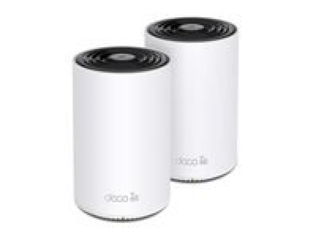 TP-LINK AXE5400 Whole Home Mesh Wi-Fi 6E System Tri-Band 574Mbps at 2.4GHz + 2402Mbps at 5GHz + 2402Mbps at 6GHz (DECO XE75 PRO(2-PACK)