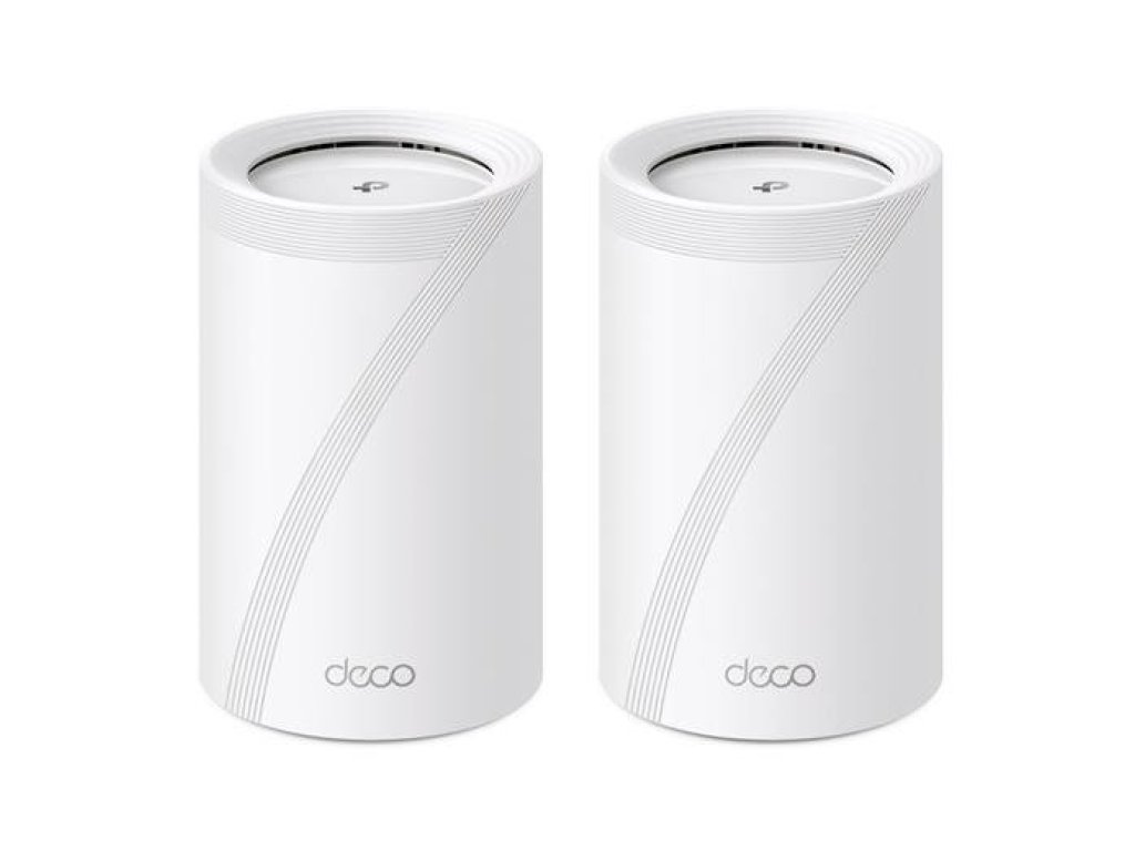 TP-LINK Deco BE65(2-pack) BE9300 Třípásmový systém Mesh WiFi 7 pro celou domácnost, 4x 2.5GLAN, USB, 2,4/5/6GHz, HomeShi (Deco BE65(2-pack))