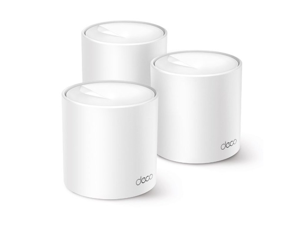 TP-LINK Deco X10(3-pack) - AX1500 Meshový Wi-Fi 6 systém pro chytré domácnosti - Rodicovská kontrola - (3-pack) (Deco X10(3-pack))