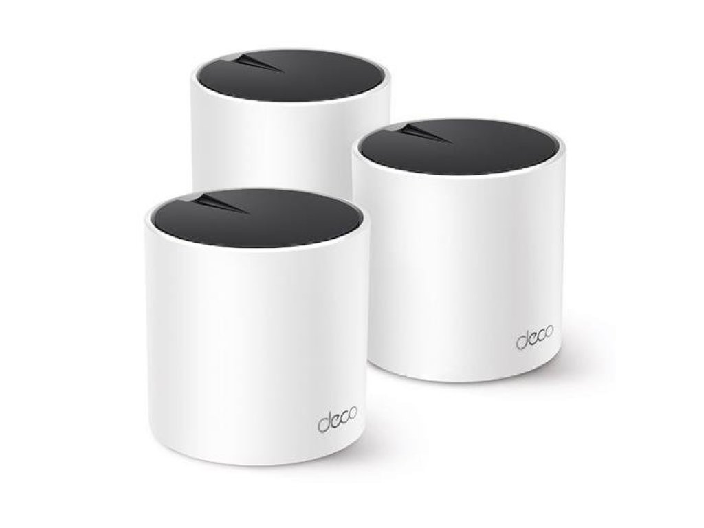 TP-LINK Deco X55(3-pack) - AX3000 Wi-Fi 6 Mesh systém pro pokrytí celé domácnosti - HomeShield - (3-pack) (Deco X55(3-pack))