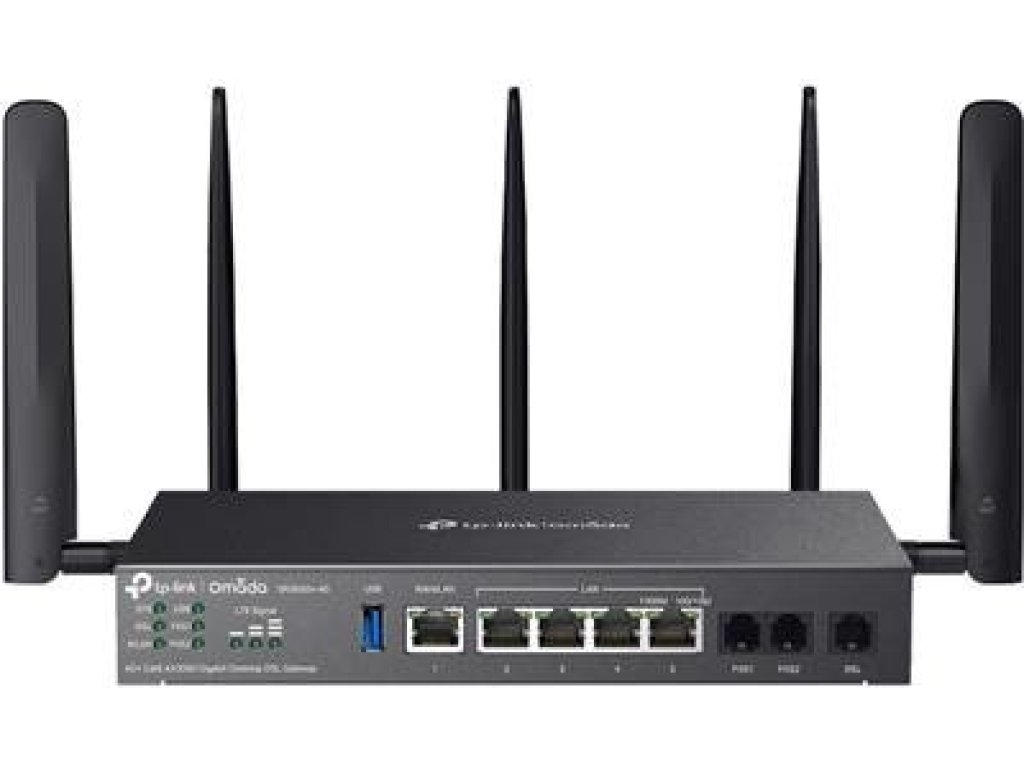 TP-LINK DR3650v-4G Omada Wi-Fi 6 Gigabit DSL Gateway se SIM slotem (DR3650v-4G)
