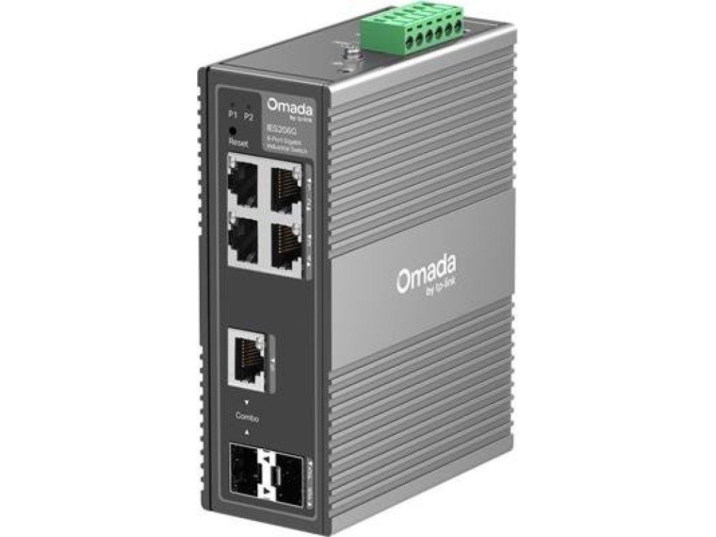 TP-Link IES206G Omada 6portový gigabitový průmyslový easy managed switch (IES206G)