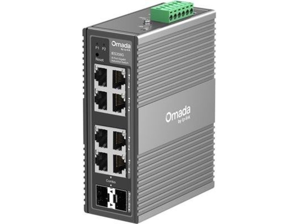 TP-LINK IES208G Omada 8portový gigabitový prumyslový easy managed switch (IES208G)