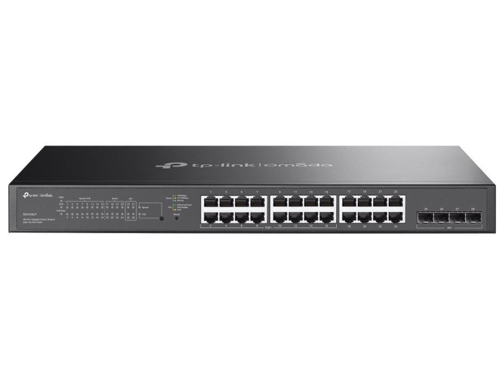 TP-Link SG2428LP 24xGb (16xPOE+) 150W Smart Switch Omada SDN