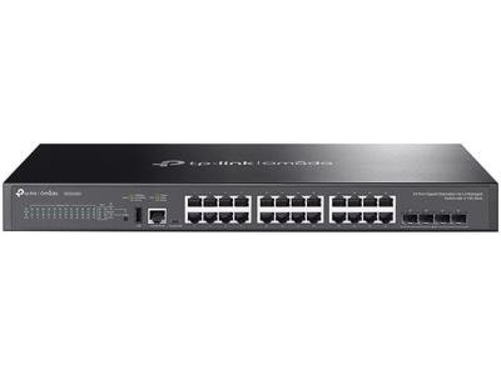 TP-LINK SG5428X - 24× Gigabitový RJ45 port a 4× 10Gbps SFP+ slot - OMADA, L3 (SG5428X)