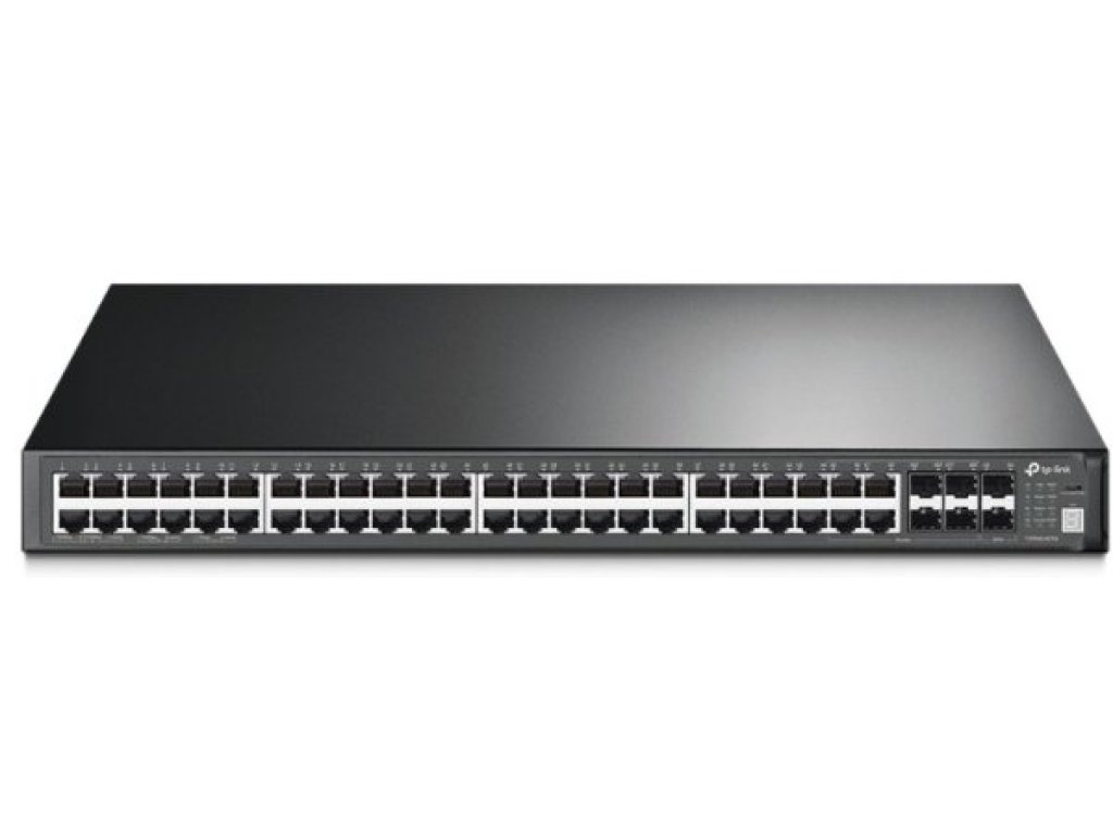 TP-Link T3700G-52TQ L3 Managed Switch 48xG,4x combo, 2+2 10G SFP+ (T3700G-52TQ)