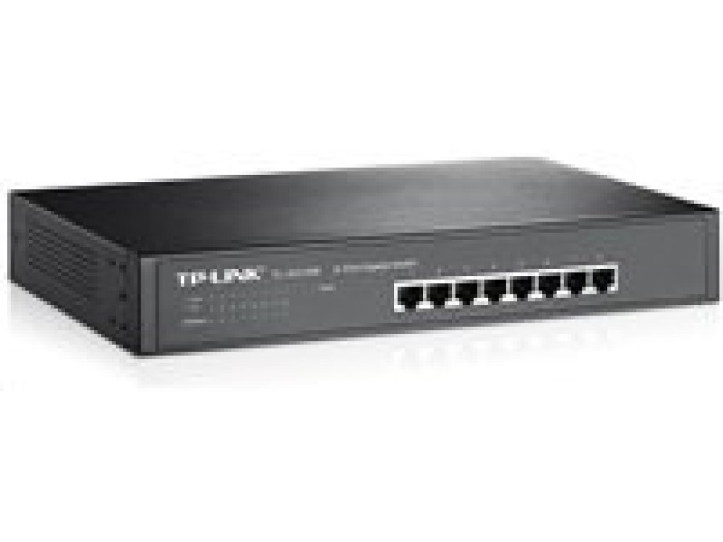 TP-Link TL-SG1008 8x Gigabit Switch - 8x 10/100/1000Mbps/ desktop nebo 19"rackmount