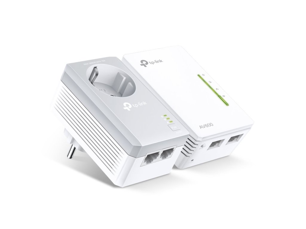 TP-Link TL-WPA4226KIT AV600 Powerline N300 Wi-Fi Kit (2ks) (TL-WPA4226KIT)