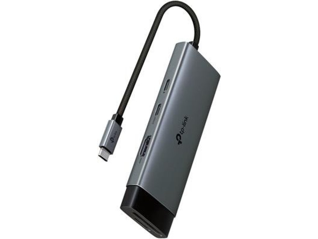 TP-LINK UH7020C USB-C, HDMI, 1x USB C, 2x USB, čtecka SD/microSD, PD 100W (UH7020C)