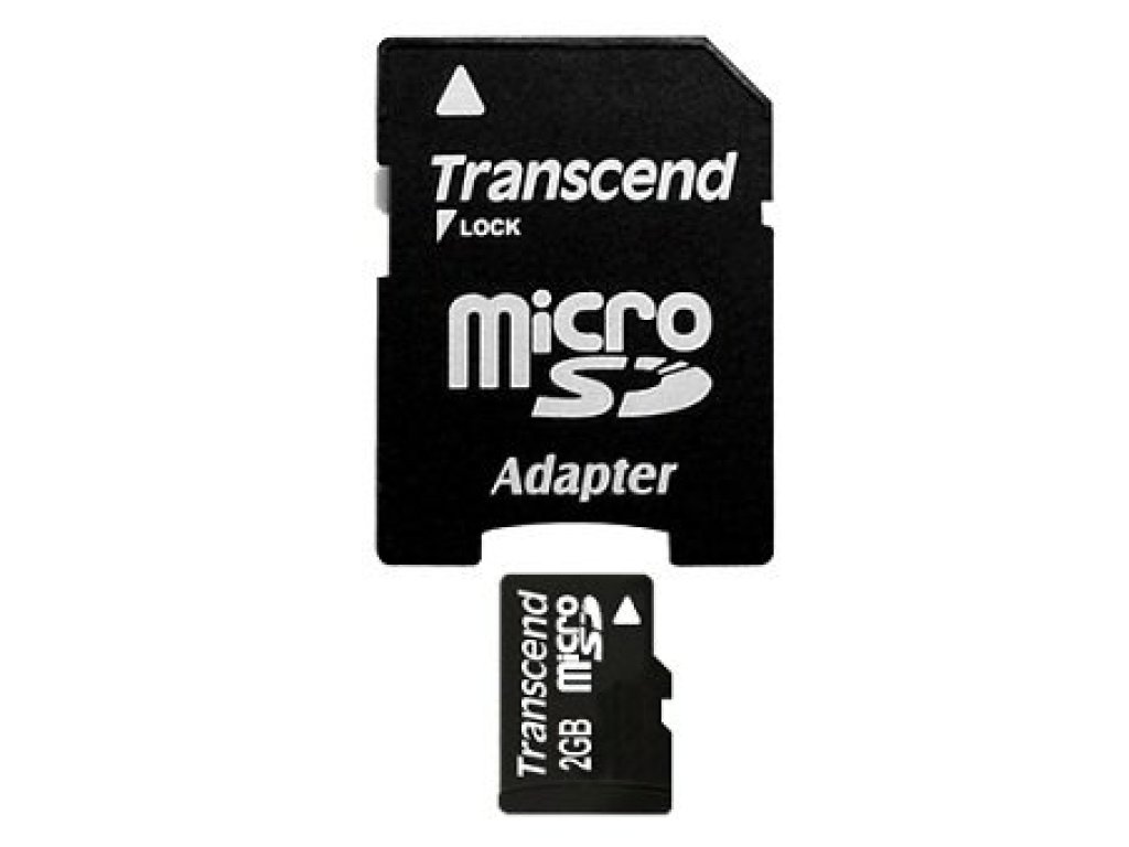 TRANSCEND 2GB microSD (TS2GUSD)