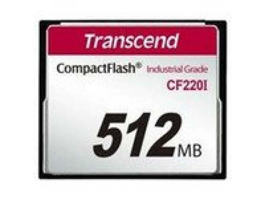 Transcend 512MB INDUSTRIAL TEMP CF220I  (TS512MCF220I)