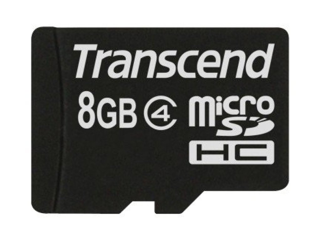TRANSCEND 8GB microSDHC (Class 4)