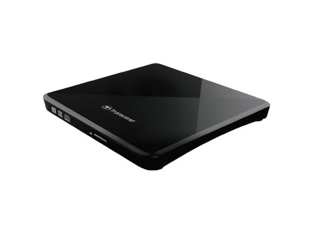 TRANSCEND externí SLIM USB DVD cerná (TS8XDVDS-K)