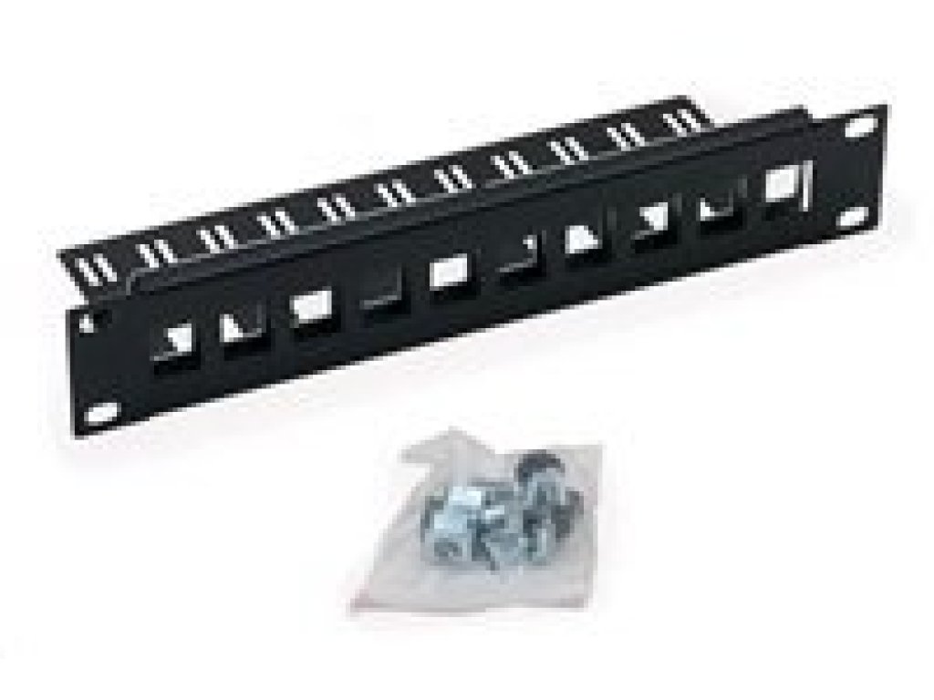 TRITON 10" modulární patch panel pro max. 10ks keystonu (RAB-PP-X03-C1)