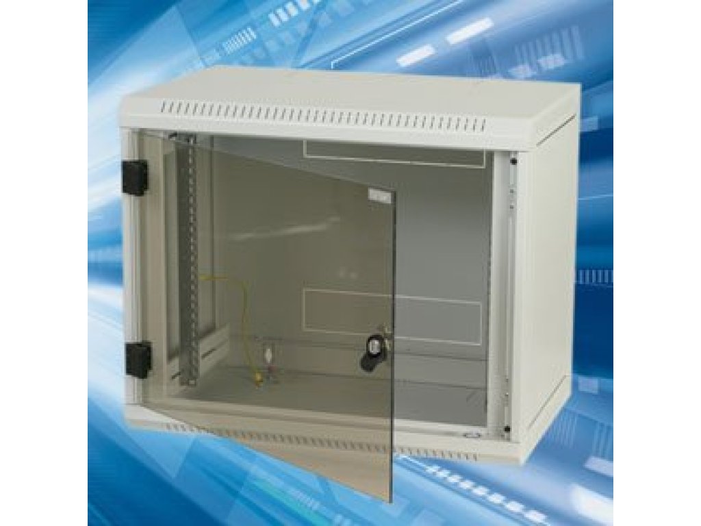 TRITON 19" nástěnný rozvaděč 6U 400mm (RBA-06-AS4-CAX-A1)