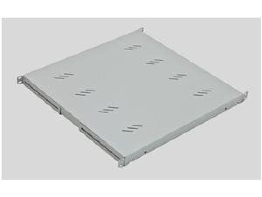 TRITÓN polička s perforací 1U/350mm (RAC-UP-350-A4) šedá