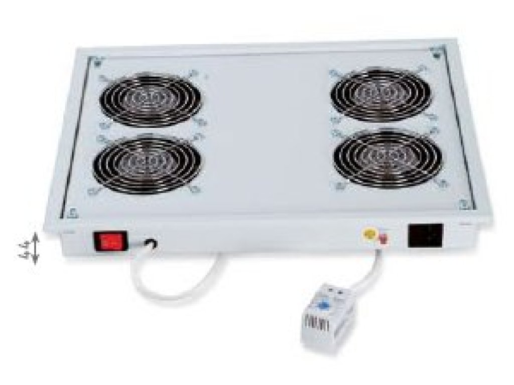 TRITÓN Ventilační jednotka spodní (horní) 220V/70W 2xvent+Termostat (RAB-CH-X03-X3)