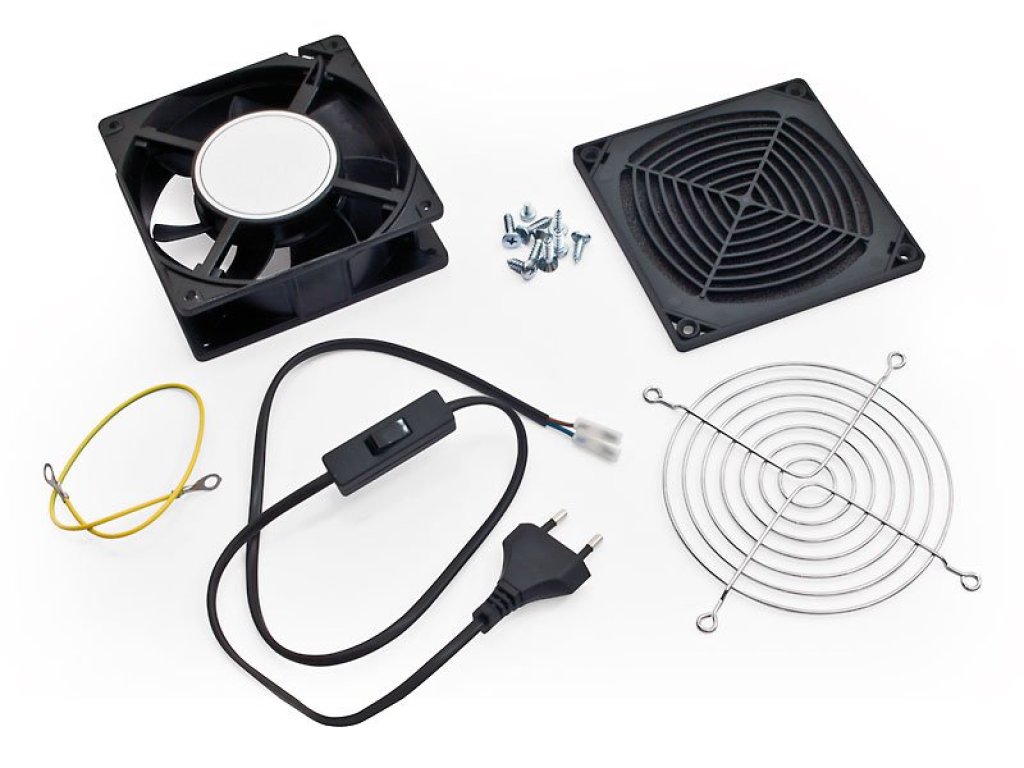 TRITON Ventilátor + sada pro montáž do rozvaděče RUA nebo RBA (RAX-CH-X07-X9)