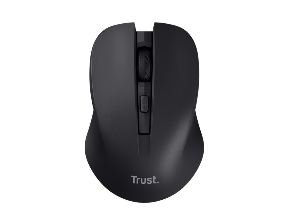Trust Mydo - Kancelářská/Optická/1 800 DPI/Bezdrátová USB/Černá (25084)