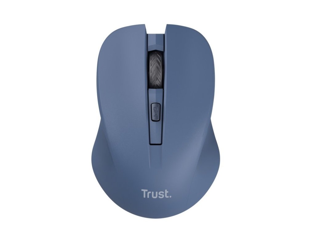 Trust Mydo - Kancelářská/Optická/1 800 DPI/Bezdrátová USB/Modrá (25041)