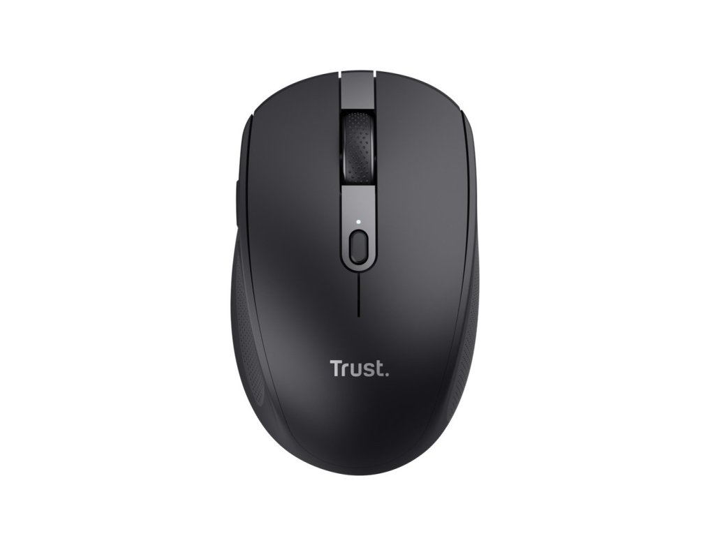 Trust Ozaa - Kancelářská/Optická/Pro praváky/3 200 DPI/USB+BT/Černá (24819)
