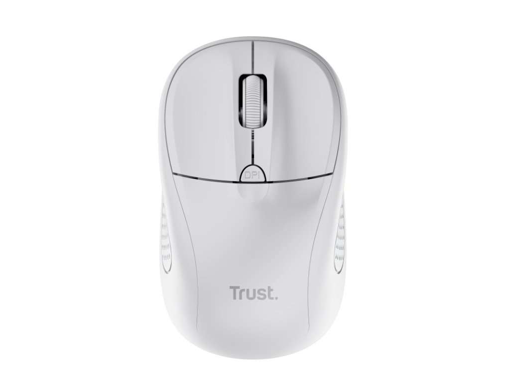 TRUST Primo - Kancelářská/Optická/1 600 DPI/Bezdrátová USB/Bílá (24795)