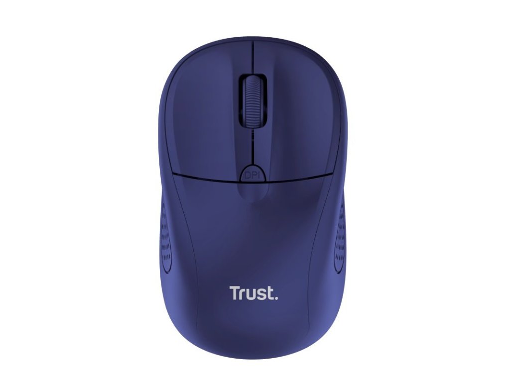 TRUST Primo - Kancelářská/Optická/1 600 DPI/Bezdrátová USB/Modrá (24796)