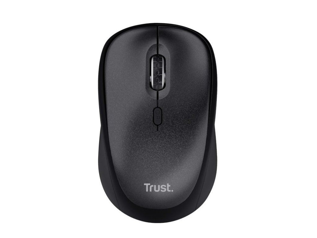 TRUST TM-201 - Kancelářská/Optická/1 600 DPI/Bezdrátová USB/Černá (24706)
