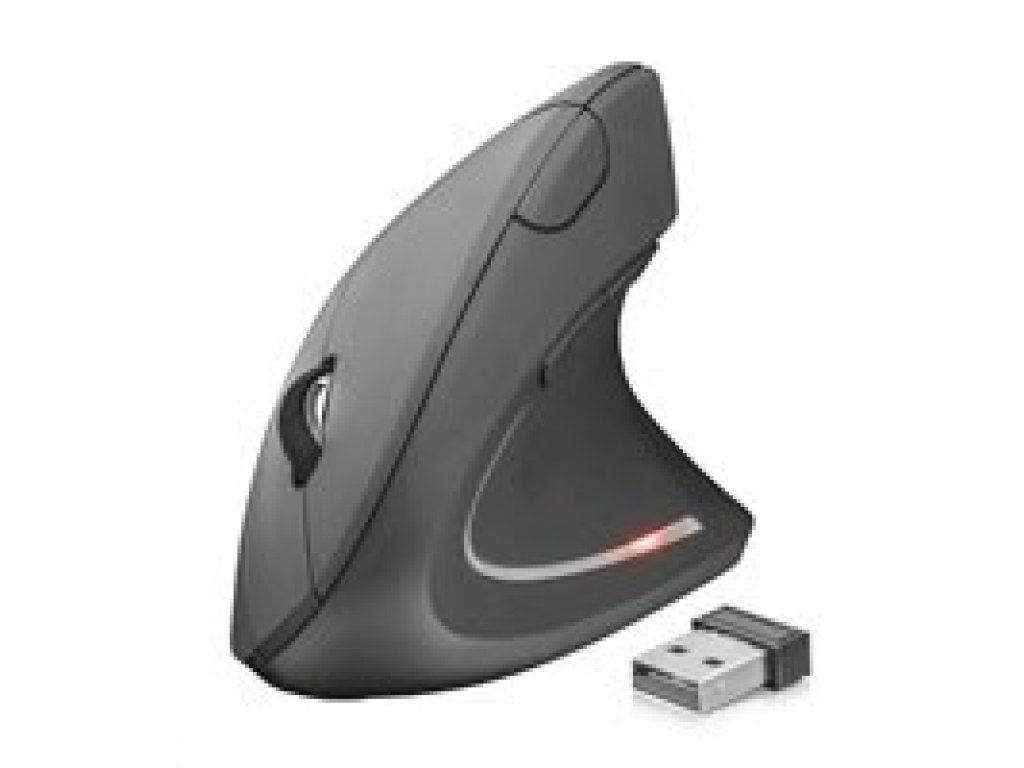 TRUST Verto wireless ergonomic mouse USB černá (22879)