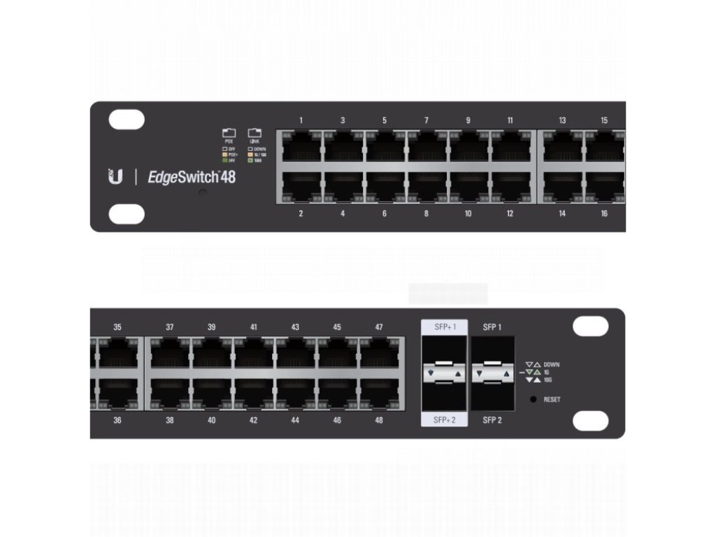 UBIQUITI EdgeSwitch - 48x Gbit LAN (ES-48-750W)