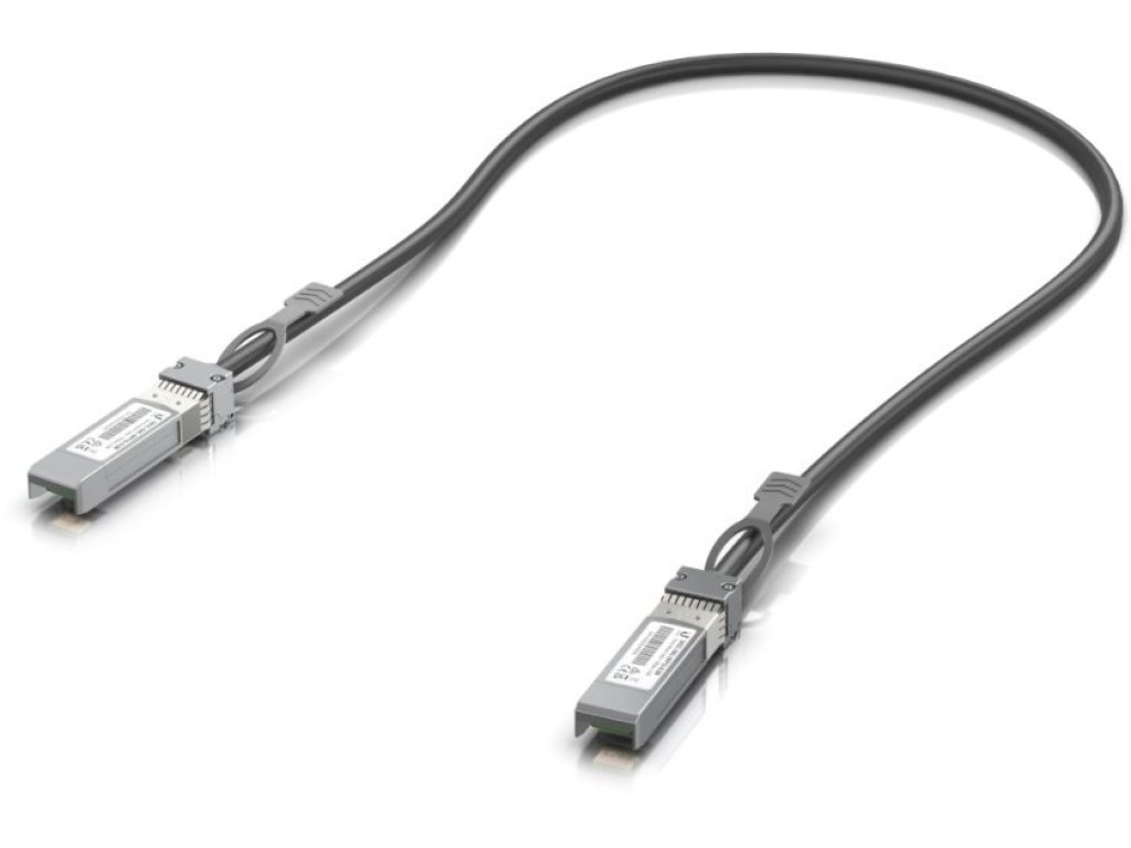 UBIQUITI Patch kabel, DAC, SFP+ na SFP+, 10Gbps, 0,5m (UACC-DAC-SFP10-0.5M)