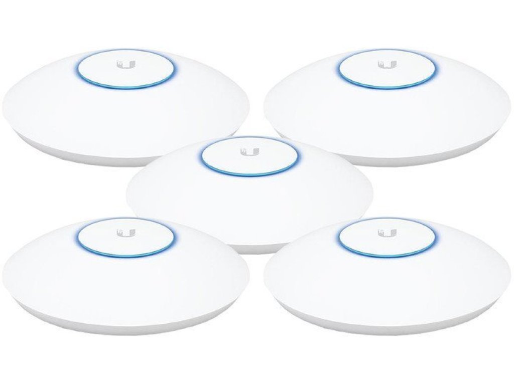 UBIQUITI Prístupový bod Unifi Enterprise UAP-AC-SHD Wave2, 4x4 MIMO (800/1733 Mbps), 6 dBi, 5-pack (UAP-AC-SHD-5	)