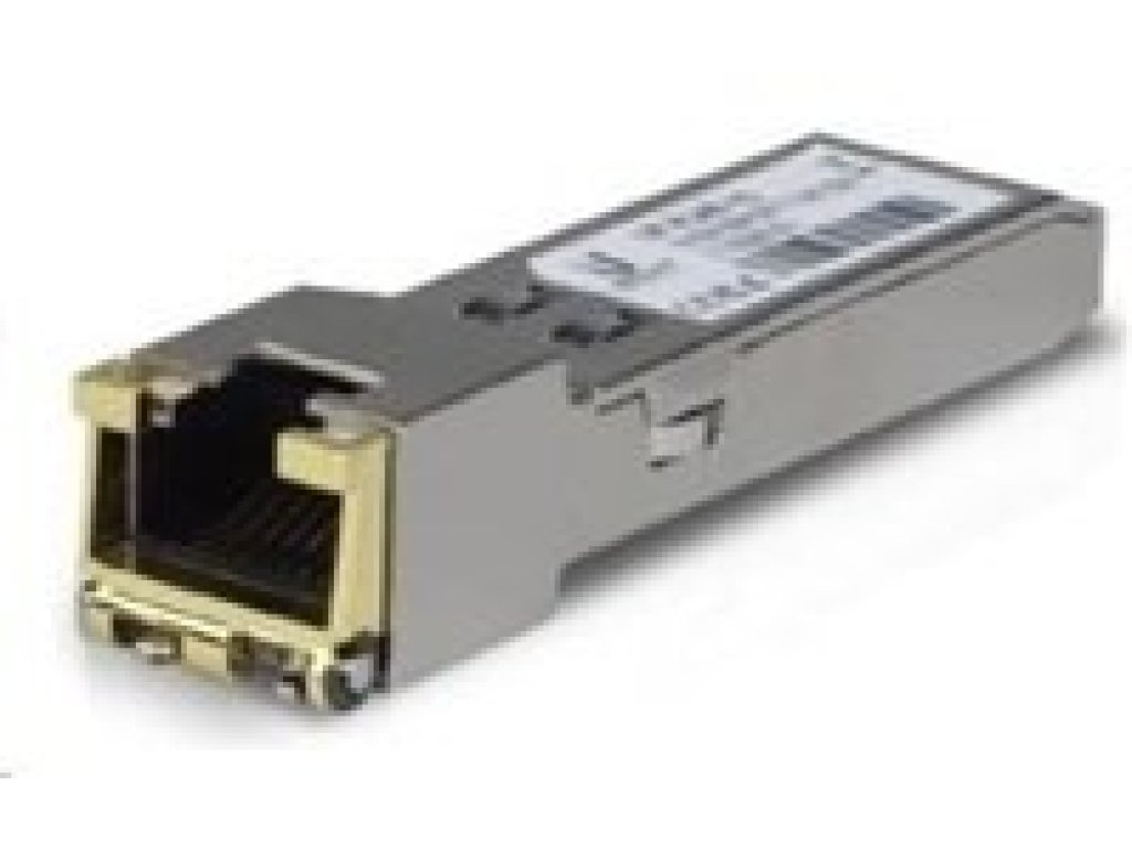 UBIQUITI UACC-CM-RJ45-1G - Transceiver modul SFP (mini-GBIC) - 1GbE - 10Base-T, 100Base-TX, 1000Base-T - RJ-45 - až 100 m