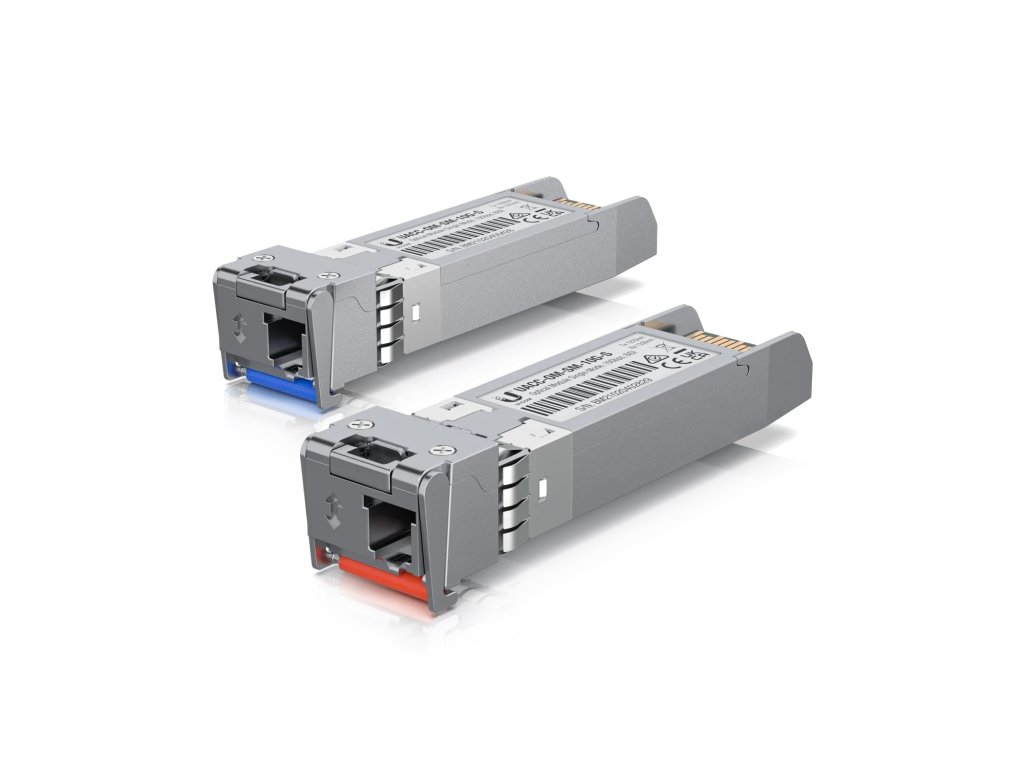 UBIQUITI UACC-OM-SM-10G-S-20 (UF-SM-10G-S-20) - Bidirectional Single-Mode Modul, U Fiber, 10G SPF+, LC, 10 km (20-pack) (UACC-OM-SM-10G-S-20)